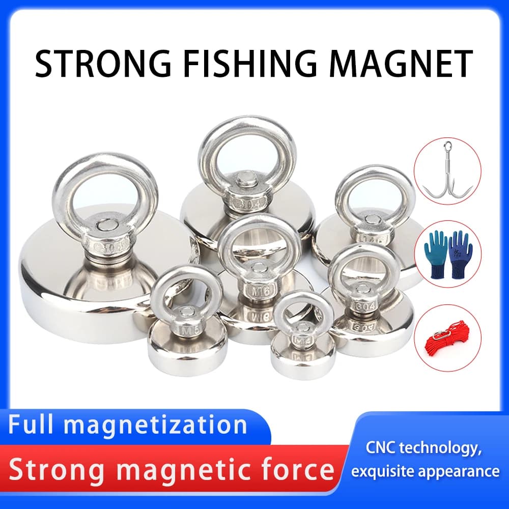 D20 Disc Strong Magnet D36 Pot Fishing