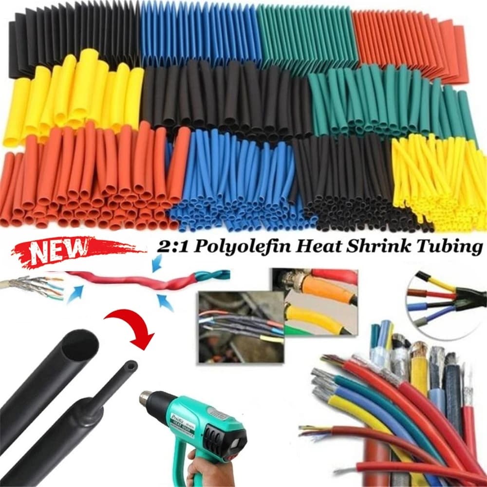 2:1 heat-shrink tubing set