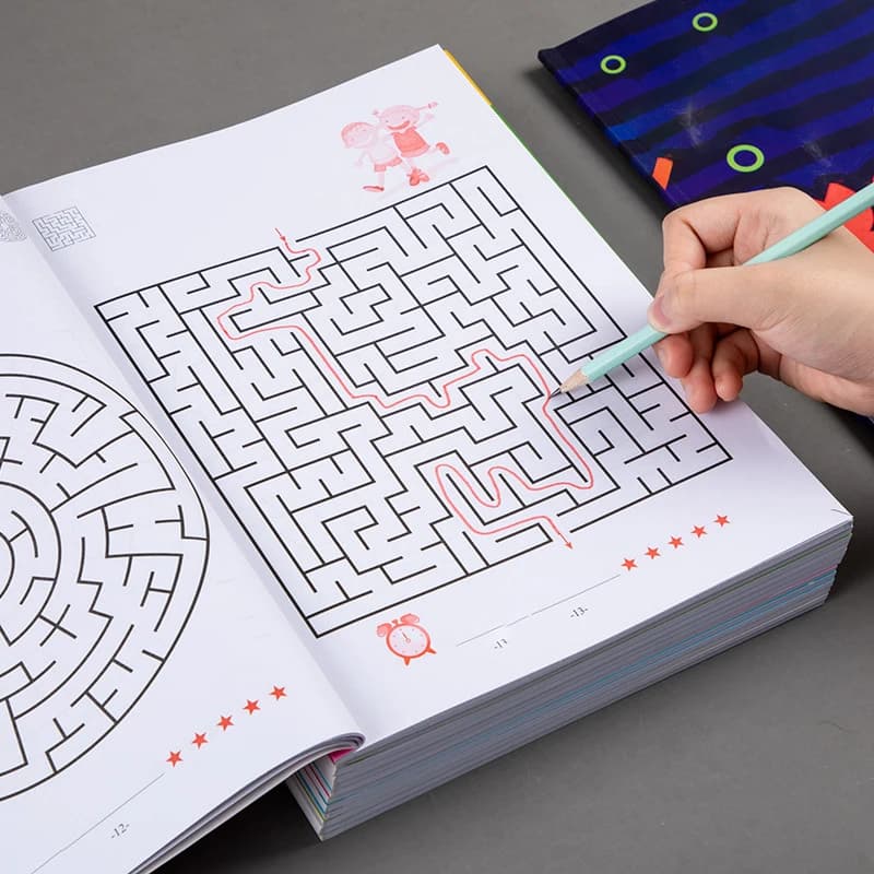 Maze activity book for children