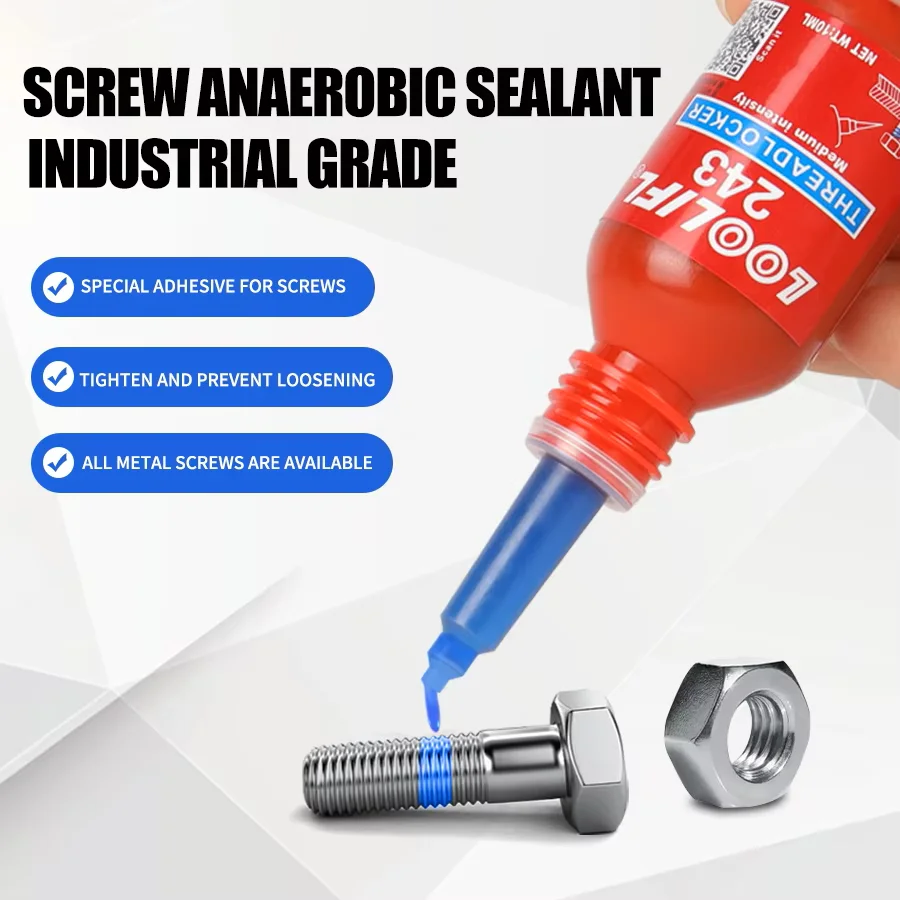 Thread-locking adhesive