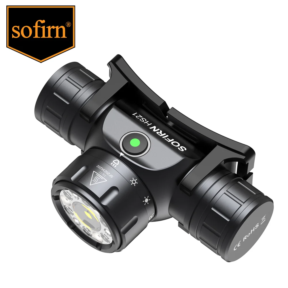 Sofirn HS21 2000lm EDC Headlamp 18650 USB-C