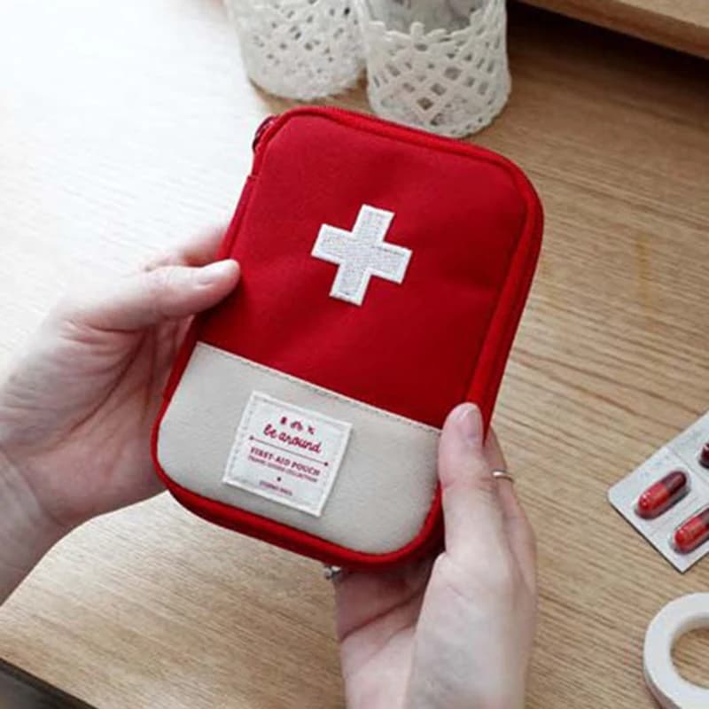 Mini Portable Medicine Bag Travel First Aid
