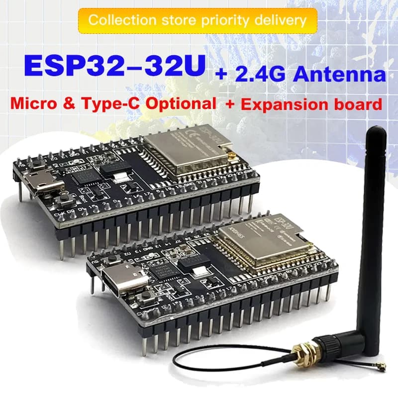 Płytka rozwojowa ESP32-WROOM-32U Dev Kit C Wi-Fi