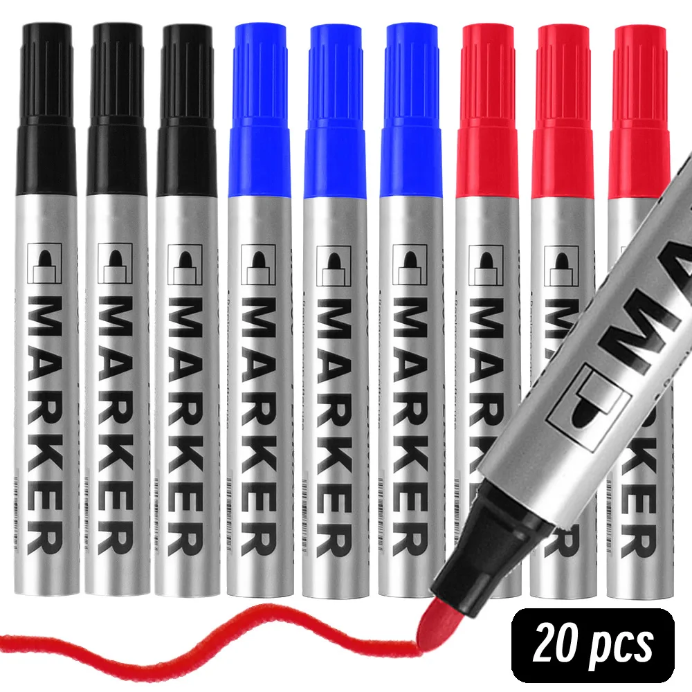 Permanent Paint Marker Pen Waterproof Black Pen
