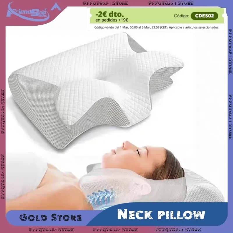 Sleep пам’ять Pillow Butterfly пам’ять Foam Neck