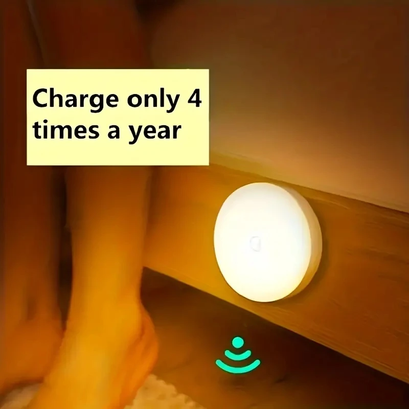 LED night light with motion sensor