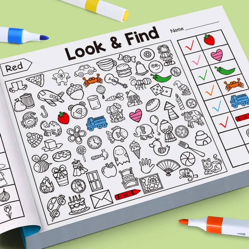 Children's Search for Items Game