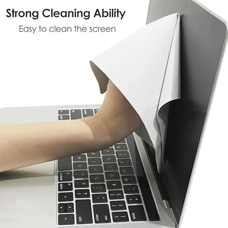 Dustproof microfiber cloth for keyboard cleaning
