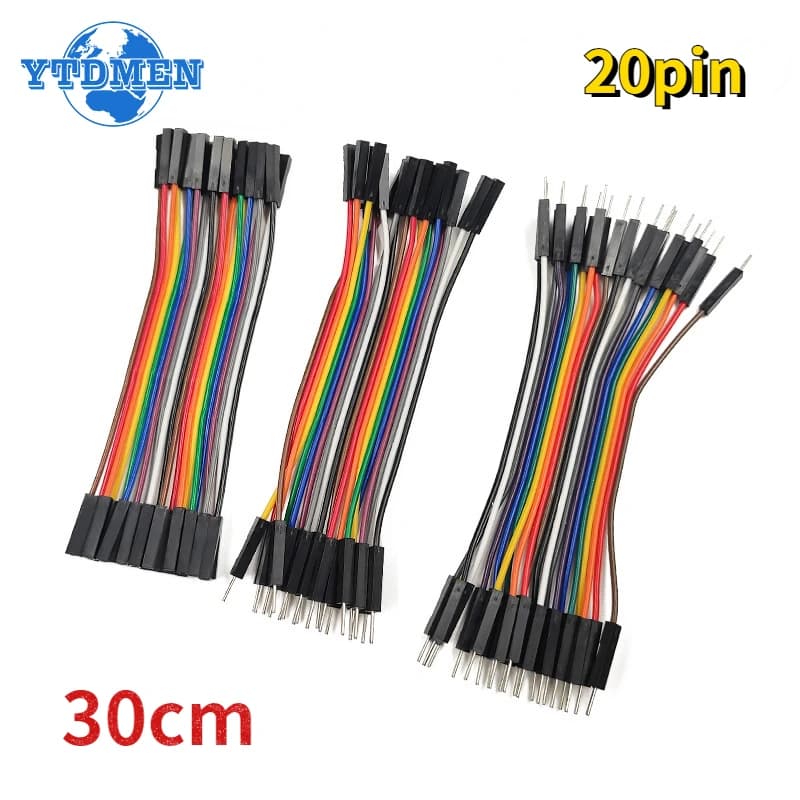 20-pin Dupont jumper wires