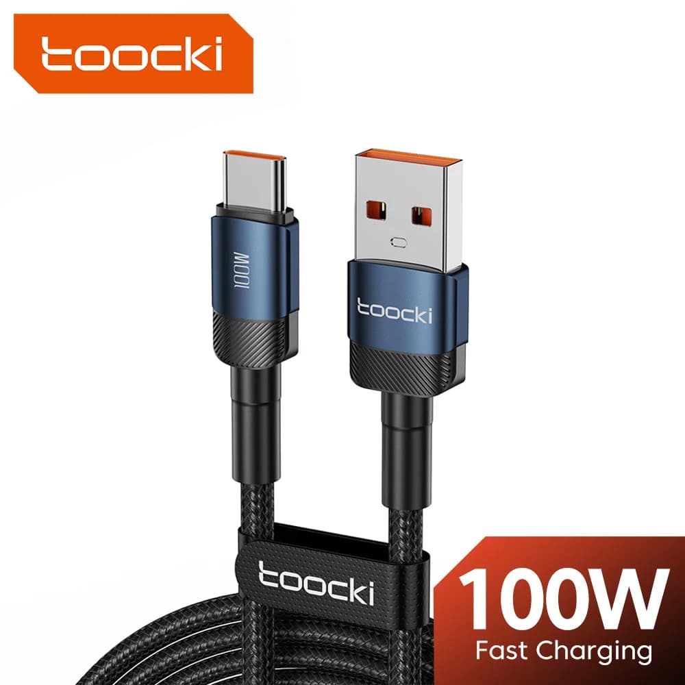 Кабель Toocki USB - Type-C 6А