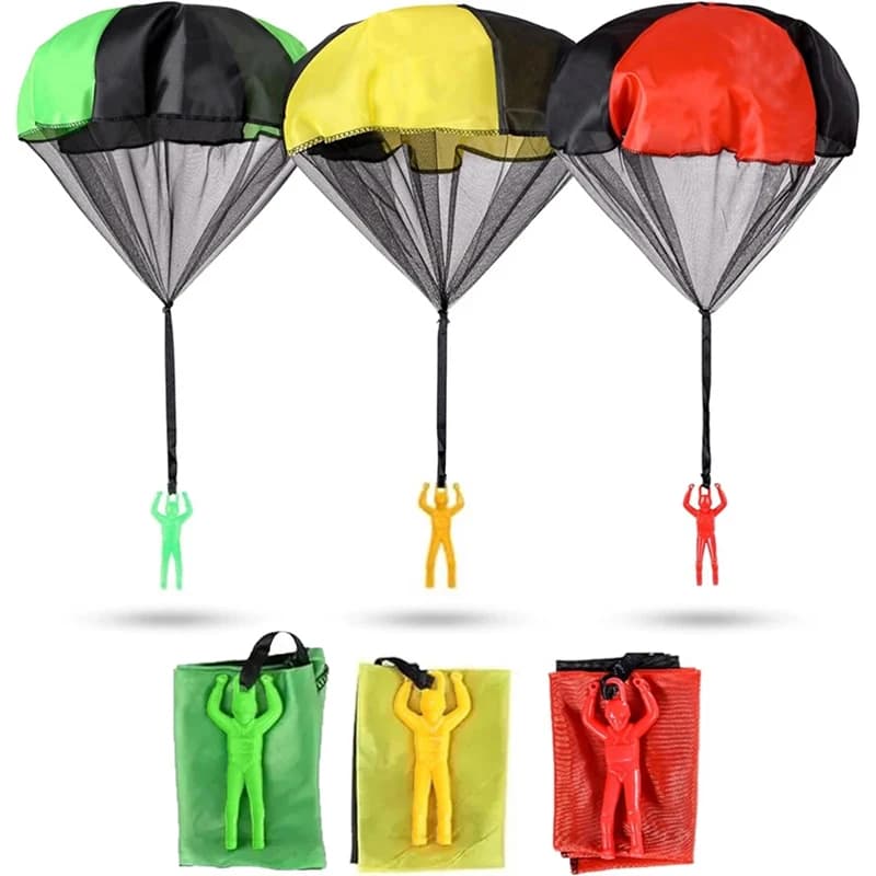 Parachute toys for children, tangle-free parachute