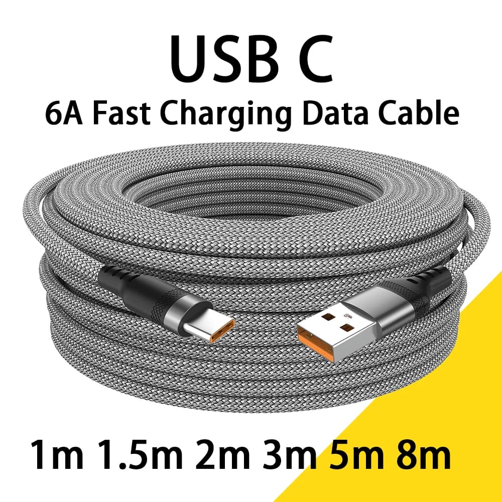 6 A USB-C fast charging cable