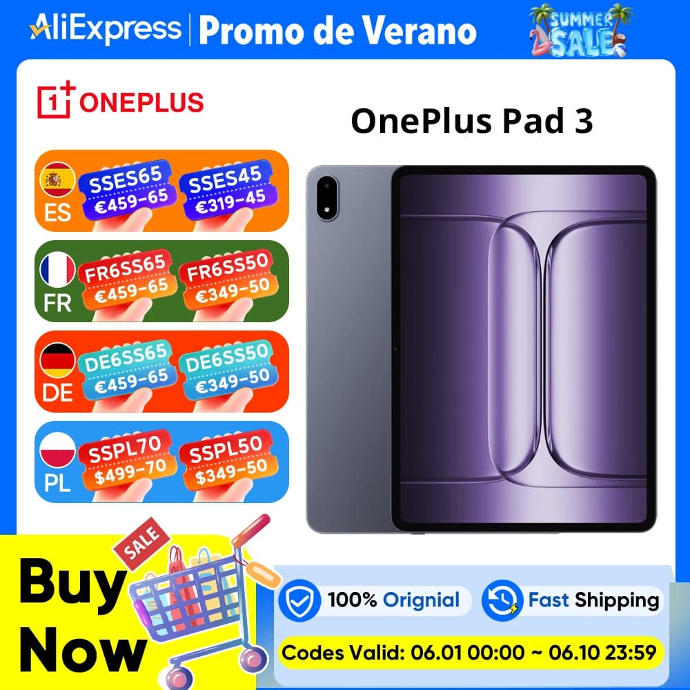 Global Version One Plus Pad 3 Snapdragon