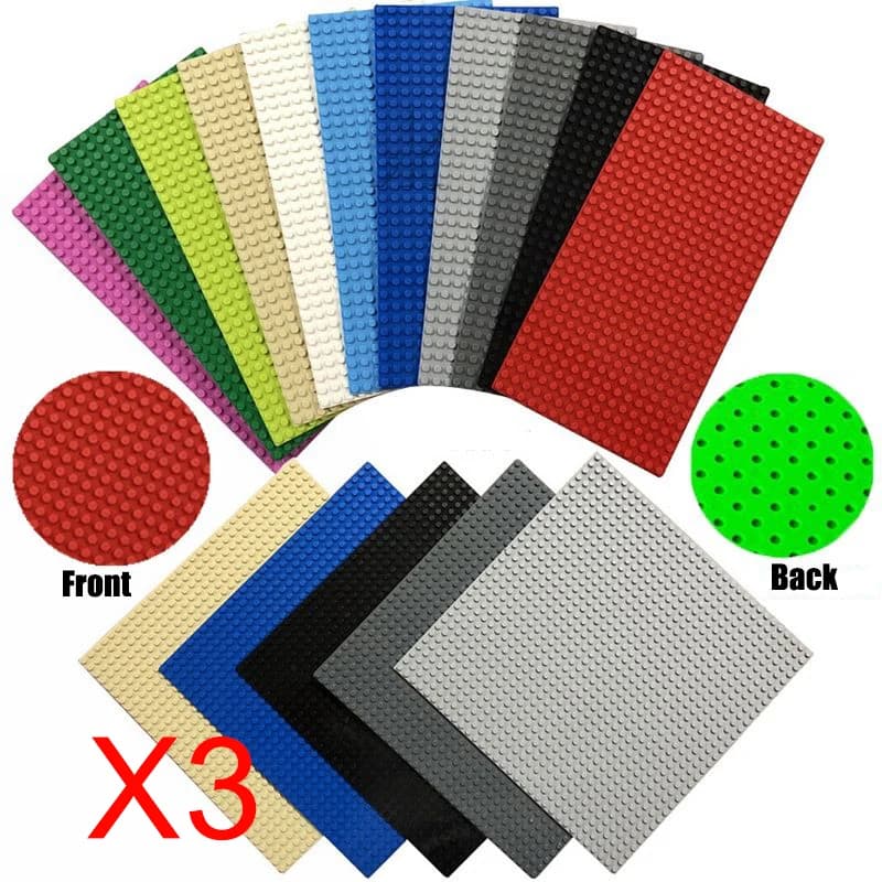 Bricks Baseplate 32x32 16x32 Dots пластиковий Base