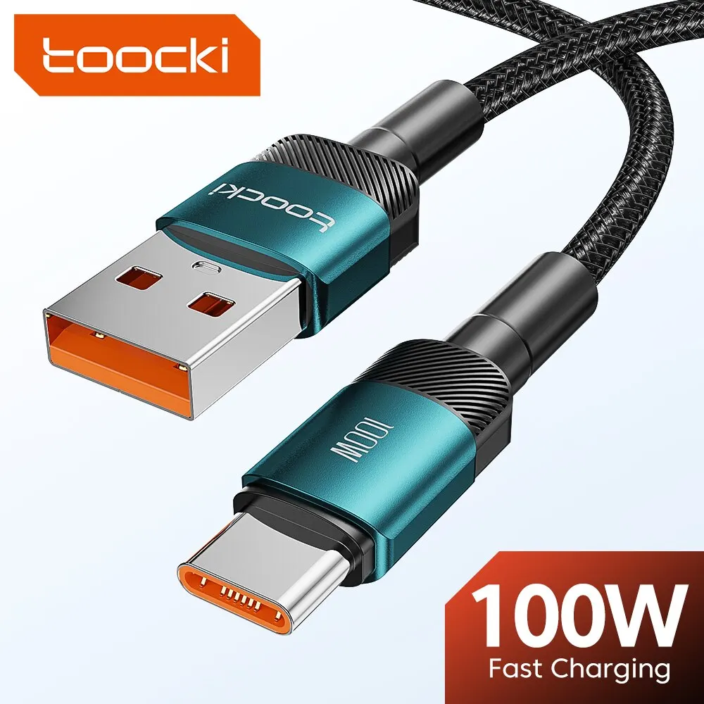 Toocki Kabel USB-C do szybkiego ładowania USB-C