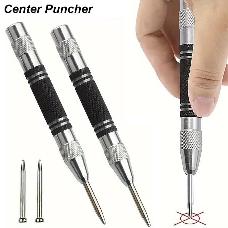 Auto Center Puncher Hole Marker Wood Metal