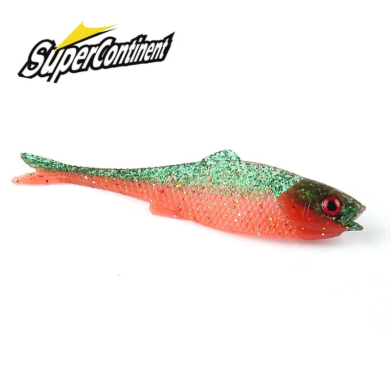Soft crawfish-style fishing lures