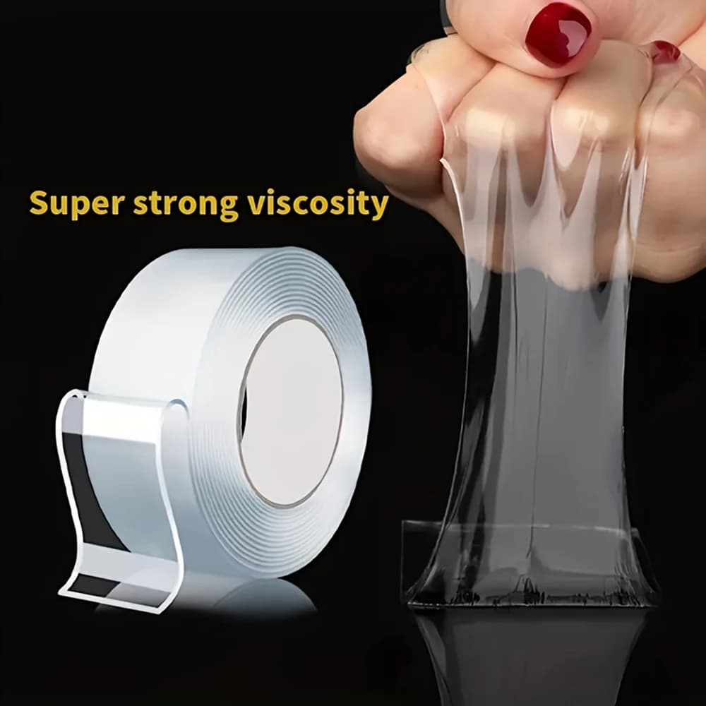 Strong double-sided nano tape