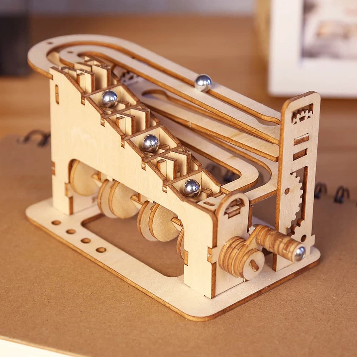 Spiral Marble Run 3D Wooden Puzzles for