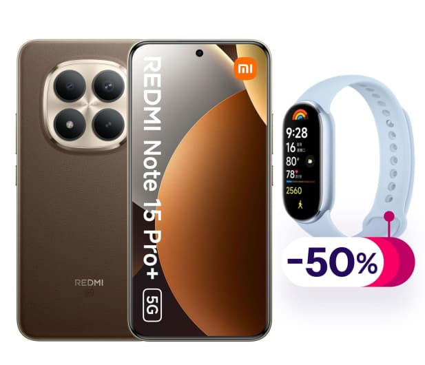 Smartfon Xiaomi Redmi Note 15 Pro+ 5G 12/512GB Mocha Brown