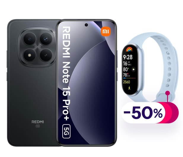 Smartfon Xiaomi Redmi Note 15 Pro+ 5G 12/512GB Black